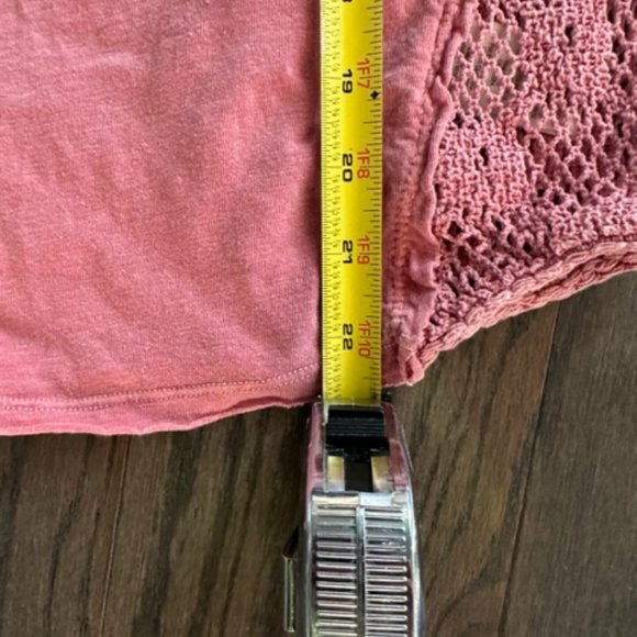 Free People Knit Top with Open Patchwork Back - Picture 14 of 16